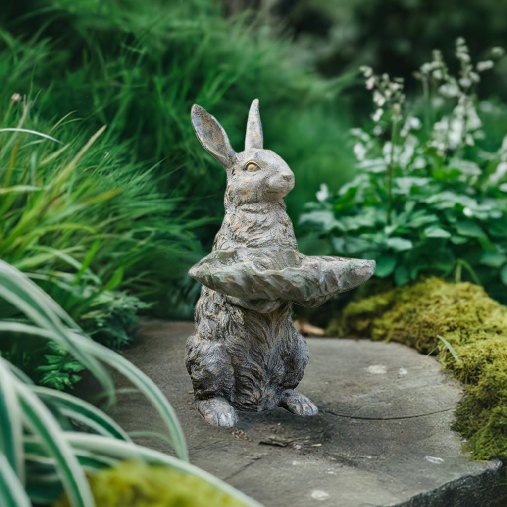 Rabbit Bird Bath