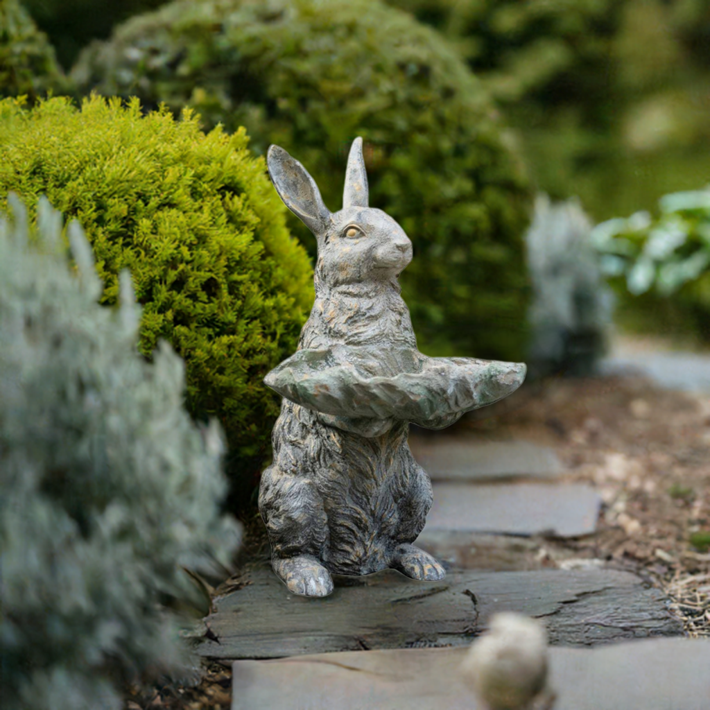 Rabbit Bird Bath