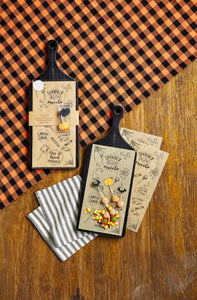 Halloween Cheese Board Set