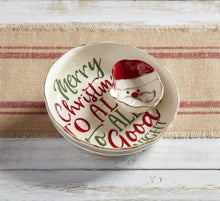 Rustic Farm Santa Christmas Chip & Dip Set