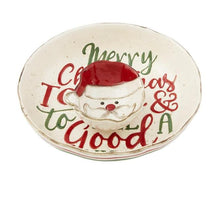 Rustic Farm Santa Christmas Chip & Dip Set