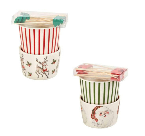 Vintage Christmas Tidbit Sets