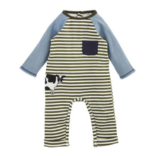 Cow Striped One Piece