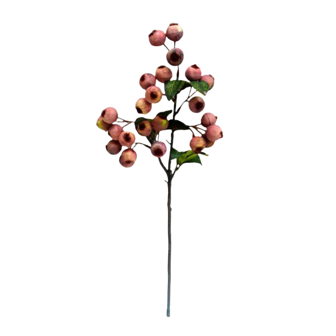 Crabapple Pink - Faux Flower Stem Decor
