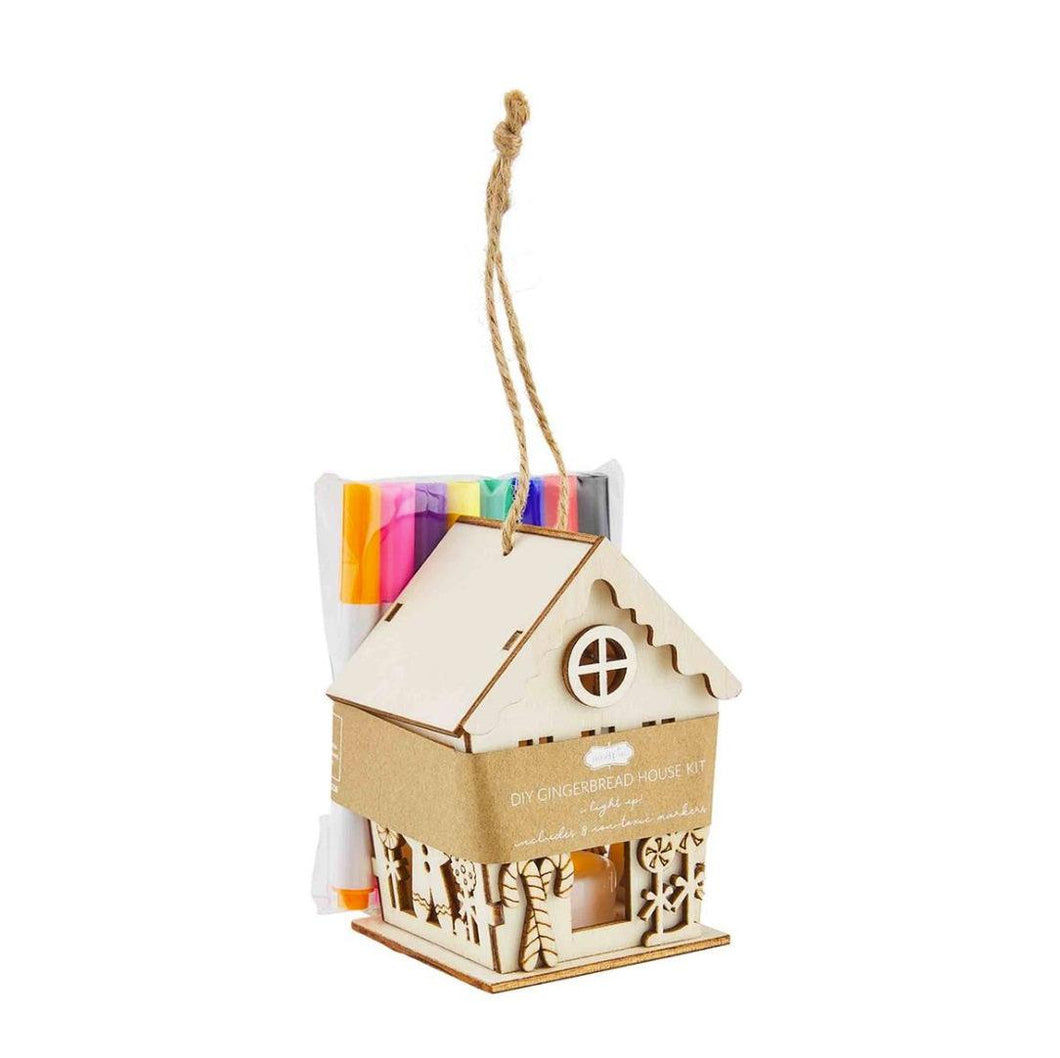 DIY Gingerbread House Ornament Kit