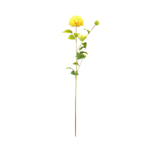 Dahlia Cream - Single Stem Faux Flower Decor