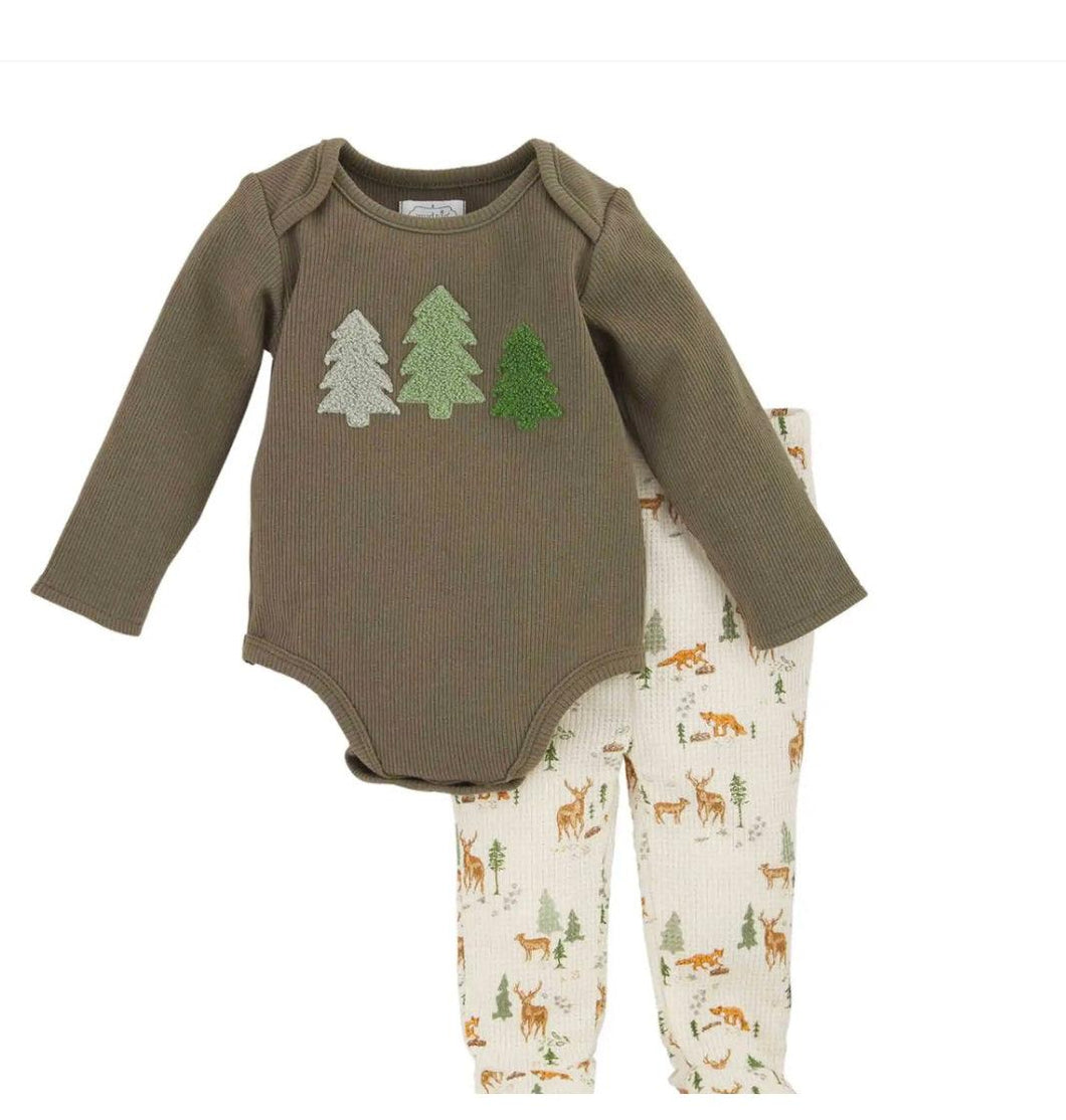 Deer Crawler & Pant Set