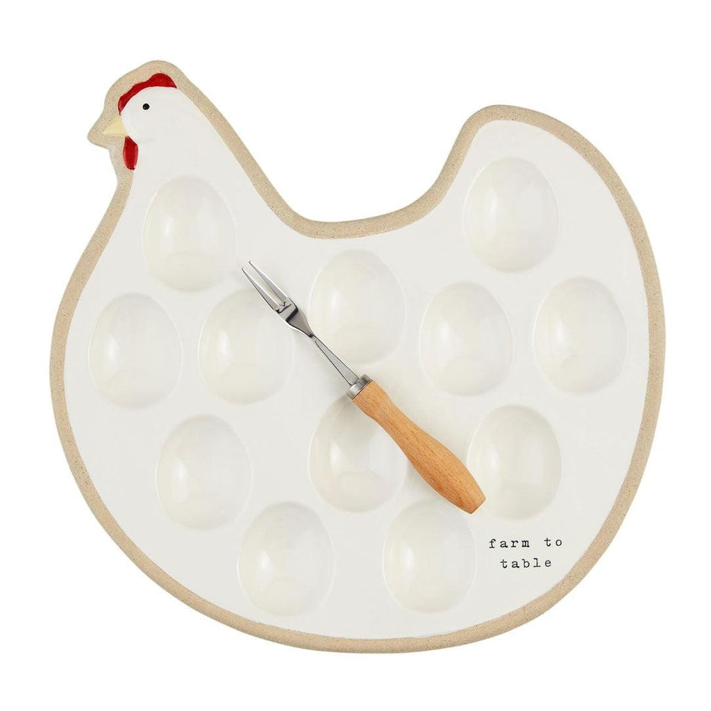 Hen Deviled Egg Tray