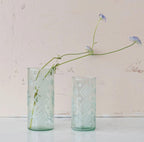 Etched Glass Hurricane