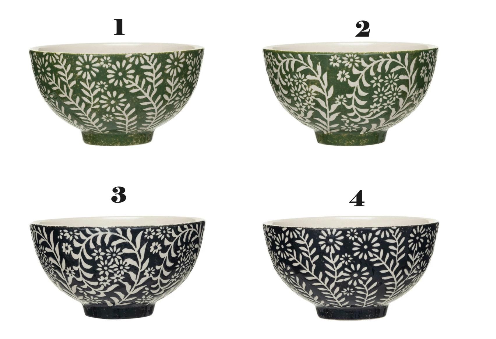 Stoneware Botanical Collection