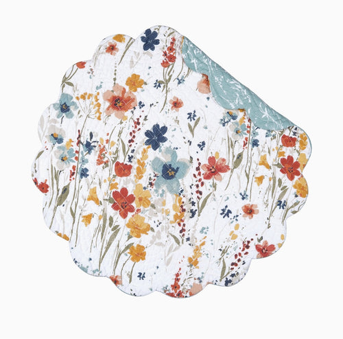 Sheila Watercolor Wildflower Placemat