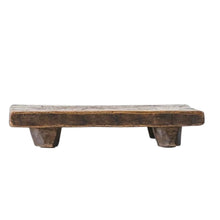 Found Flat Wood Pedestal
