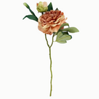 French Peony Sorbet Faux Flower Stem Decor
