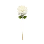 Fresh Touch Dahlia White - Single Stem Faux Flower