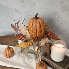 12" Mixed Wheat & Berry Candle Ring