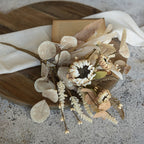 18" Cream Sunflower & Wheat Bush