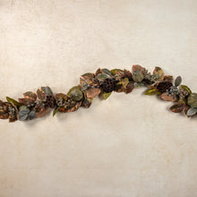 6' Green Berry Gourd & Lotus Garland