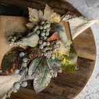 14" Green Berry & Gourd Pick