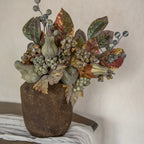 14" Green Berry & Gourd Pick