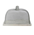 Glass Cloche On Marble Base
