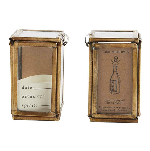Gold Cork Display Box