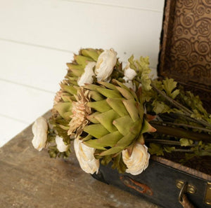 Green Artichoke Spray