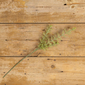 Green Mint Leaf Stem |24"