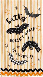 Halloween Applique Towel