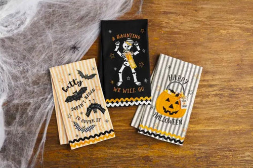 Halloween Applique Towel