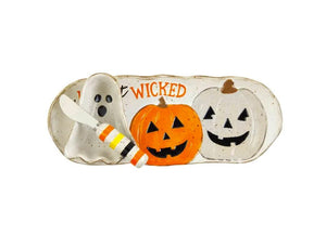 Wicked Halloween Dip and Tray Set
