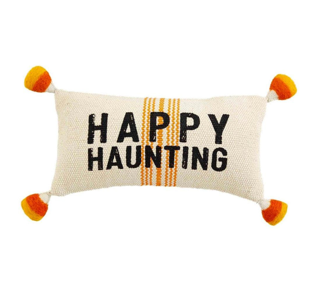 Happy Haunting Mini Pillow