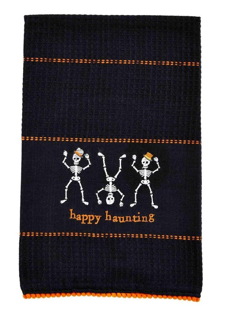 Happy Halloween Waffle Towel