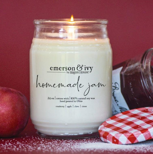 Homemade Jam Candle