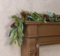 6' Cedar Pine & Magnolia Garland