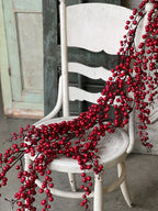 Iced Weatherproof Berry Garland 5'