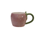 Ceramic Stoneware Strawberry Mug