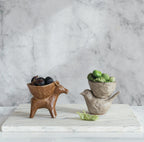 Stoneware Bird Dip Bowl