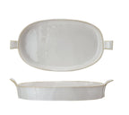 Quart Stoneware Baker W/ Handle