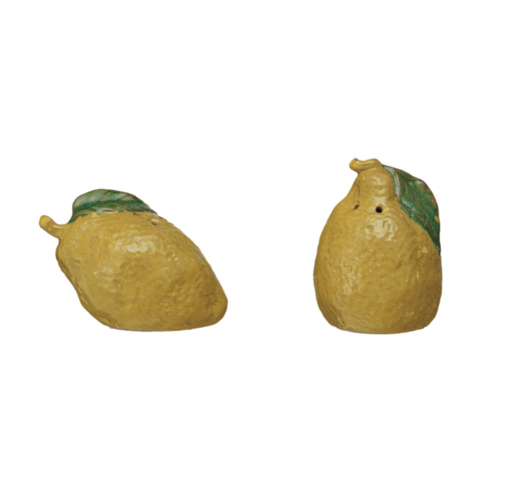 Hand-Painted S&P Shakers S/2
