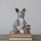 Brown Kangaroo W/ Joey