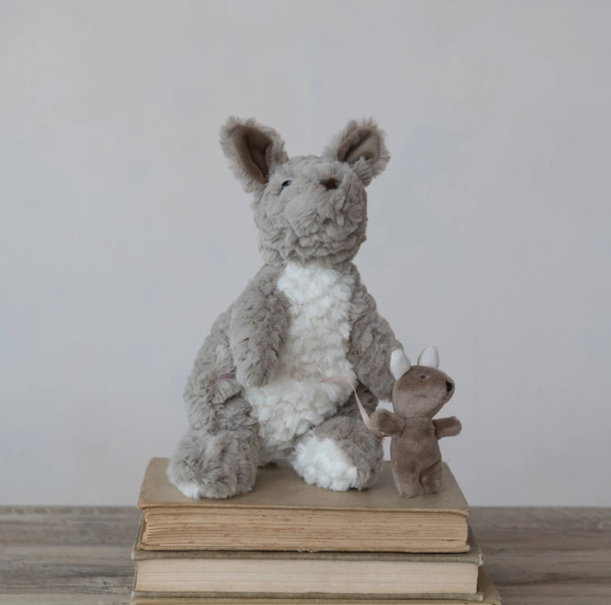 Brown Kangaroo W/ Joey