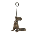 Cast Iron Mouse Card Holder
