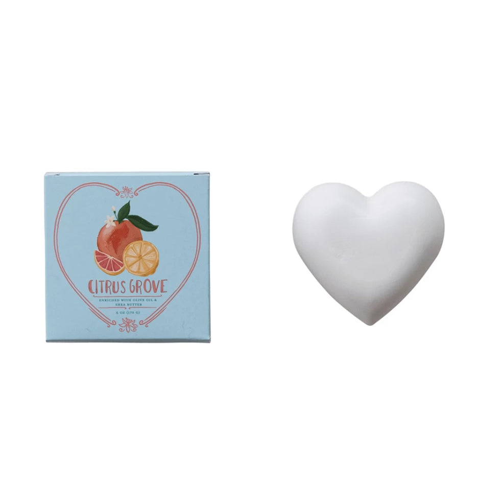 Citrus, Oliver Oil & Shea Butter Bar Soap
