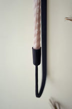Iron Single Taper Wall Sconce