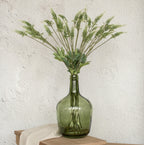 25.75" Green & White Foxtail Spray