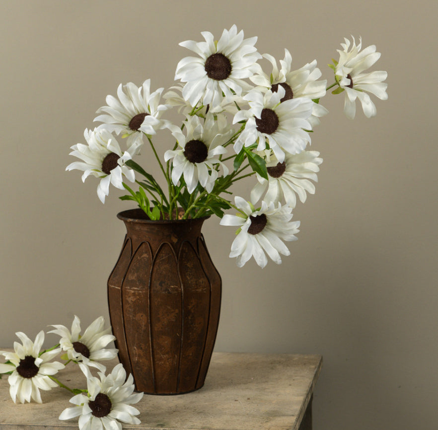 33" Cream Daisy Spray