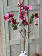 39" Lenten Boughs Spray Garnet