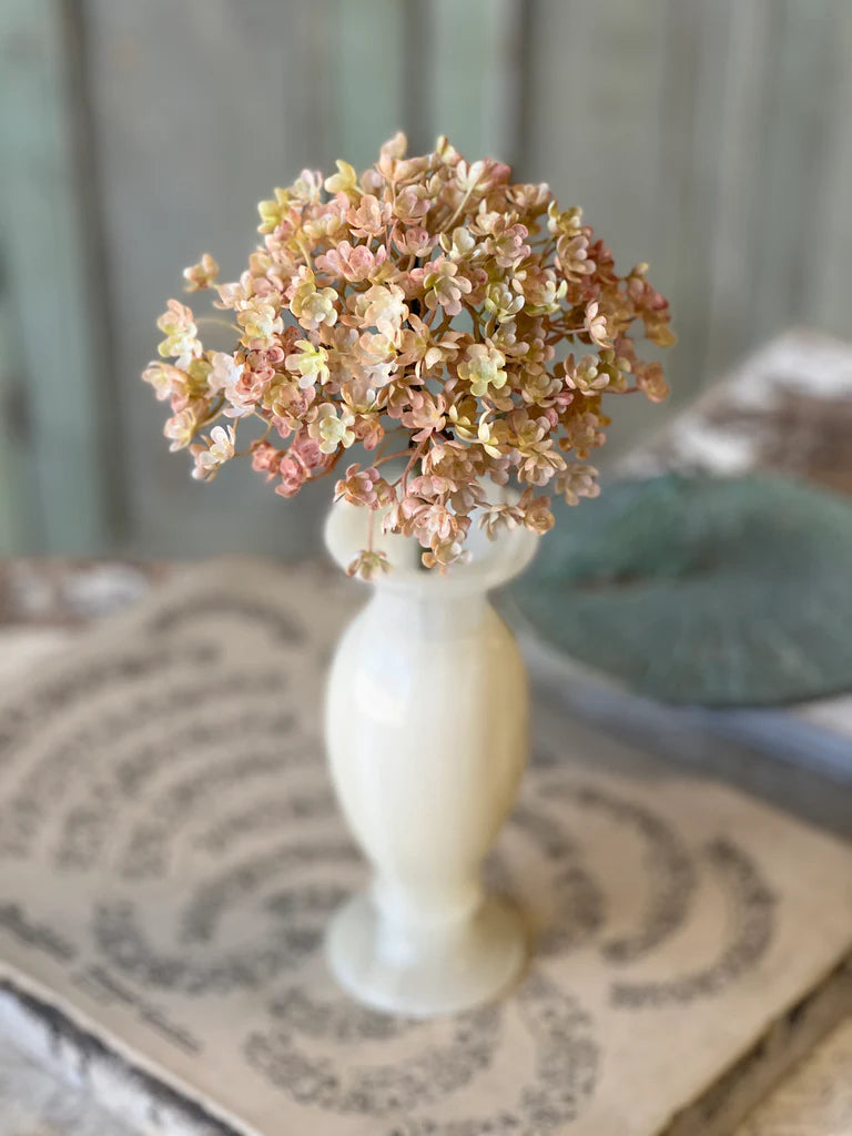 12" Whisper Bud Spray - Blushing