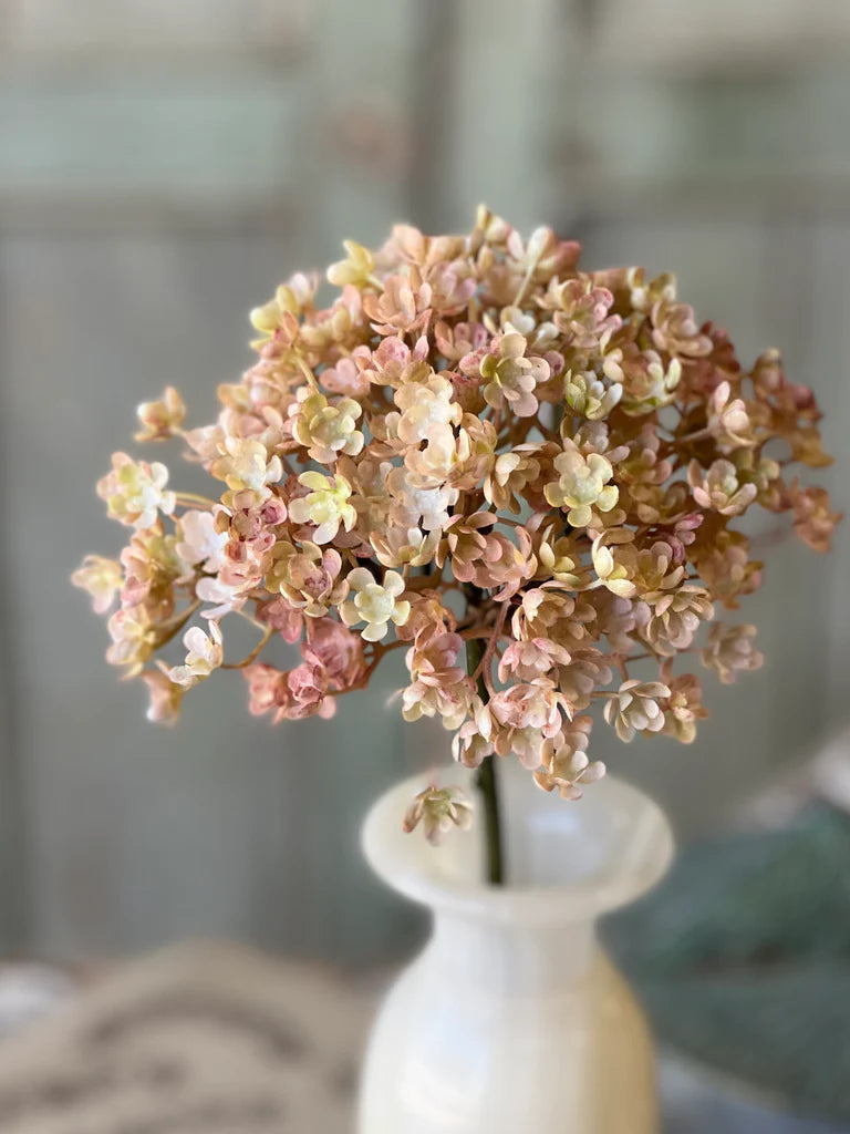 12" Whisper Bud Spray - Blushing