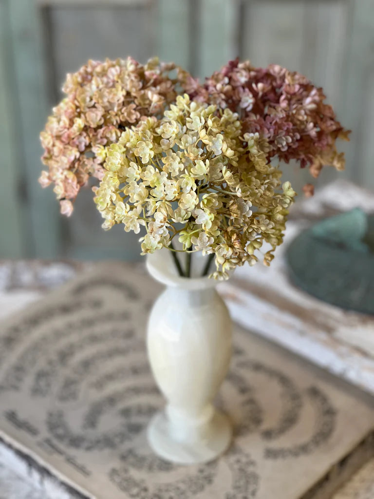 12" Whisper Bud Spray - Blushing